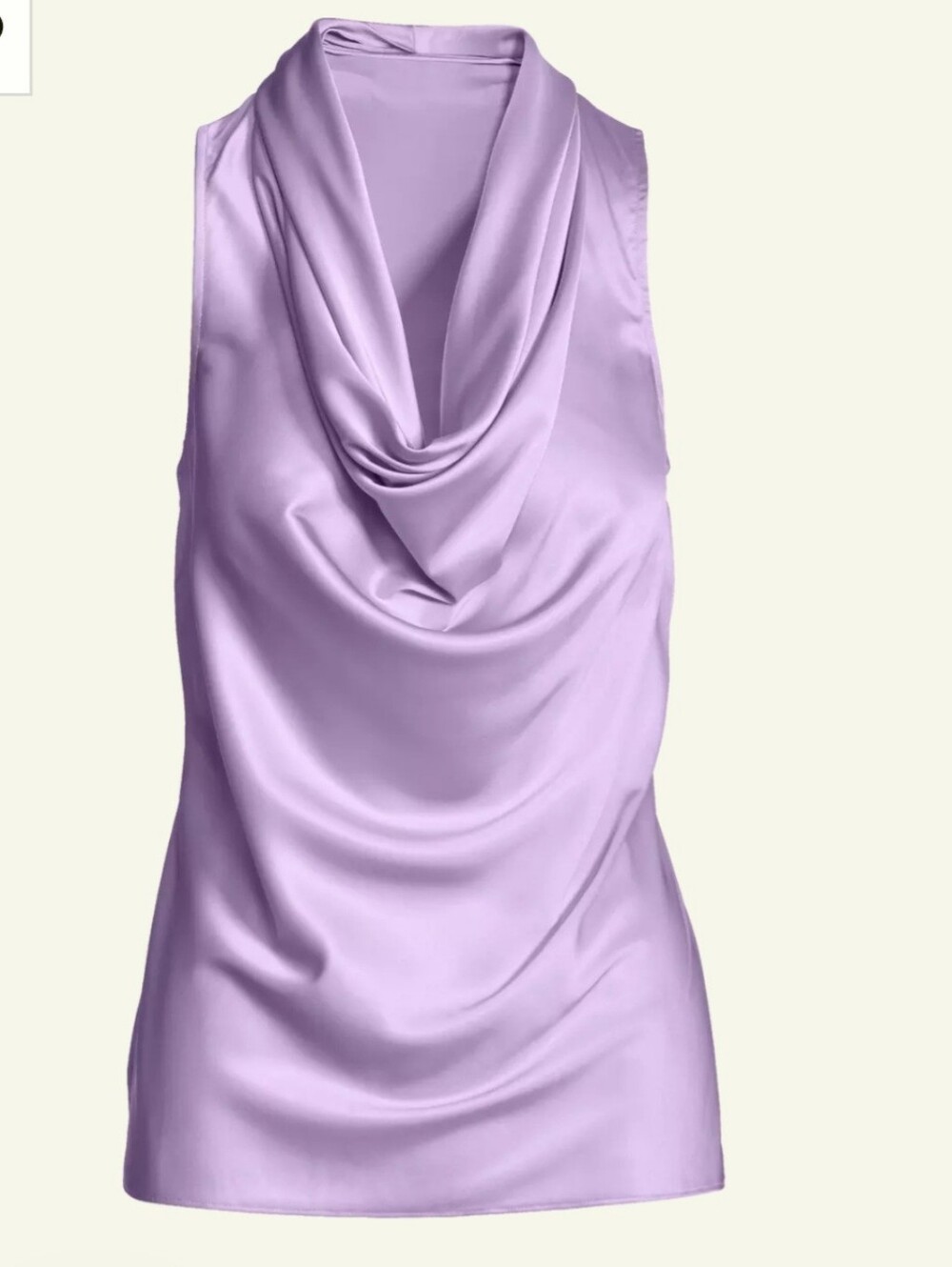 Boston Proper Marilyn Cowl-Neck Charmeuse Blouse, Small, Style#2BK4577 - Picture 5 of 13